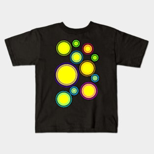 Colorful Geometric circle Kids T-Shirt